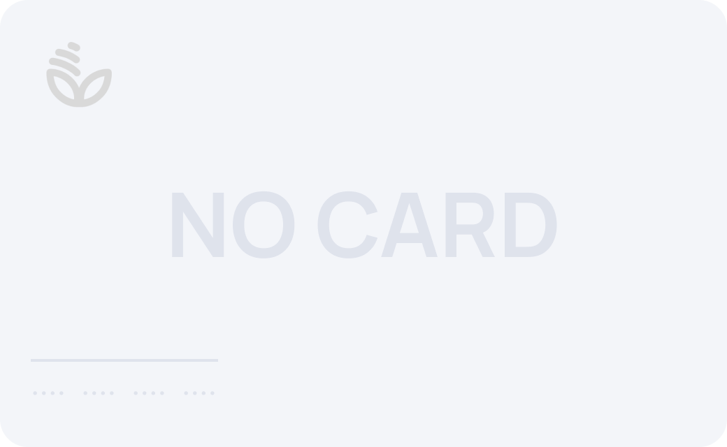 no cards added